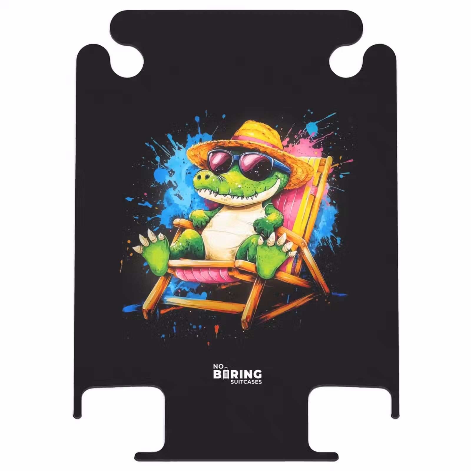 CaseSwap™ - Sommerkrokodil mit Graffiti — 1