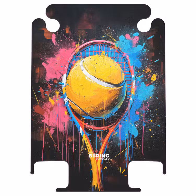 CaseSwap - Graffiti-Tennisschläger mit Ball — 1