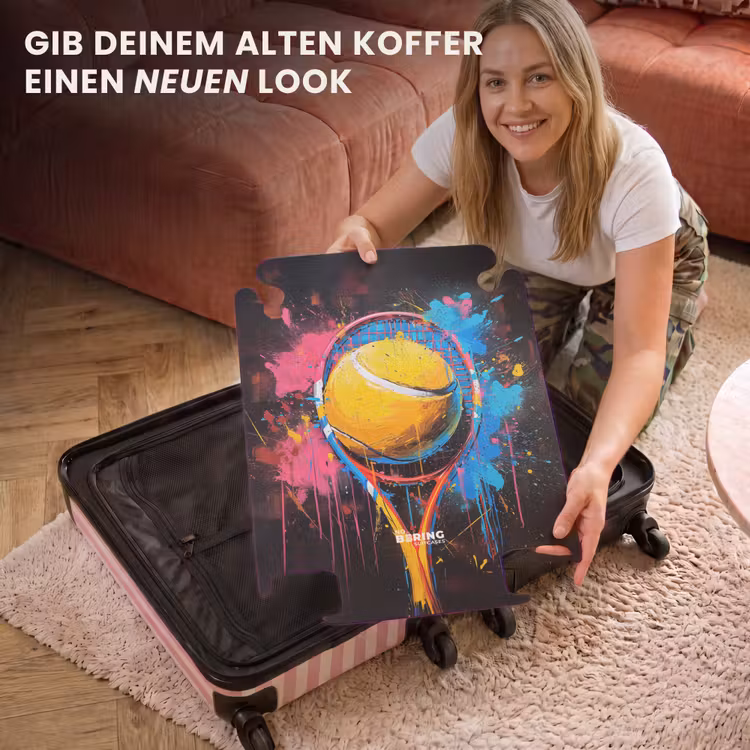 CaseSwap - Graffiti-Tennisschläger mit Ball — 3
