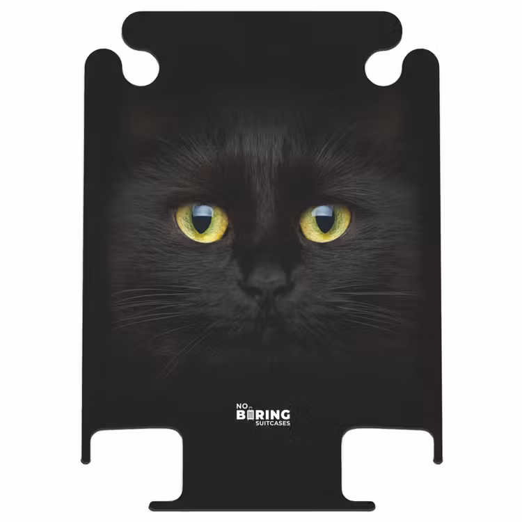 CaseSwap™ - Schwarze Katze mit hellen Augen — 1