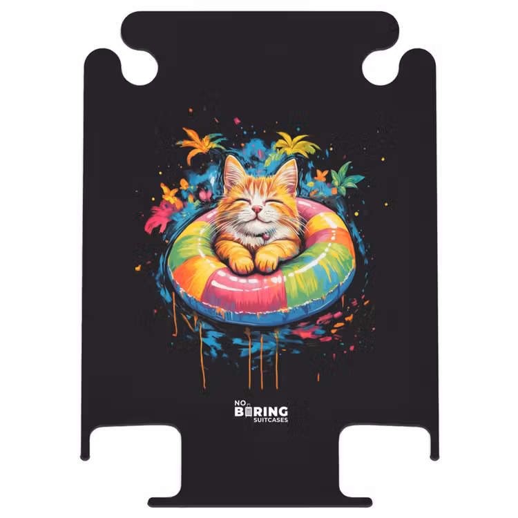 CaseSwap - Sommerkatze mit buntem Schwimmband — 1