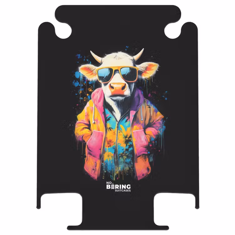 CaseSwap™ - Stier mit Mantel und Sonnenbrille — 1