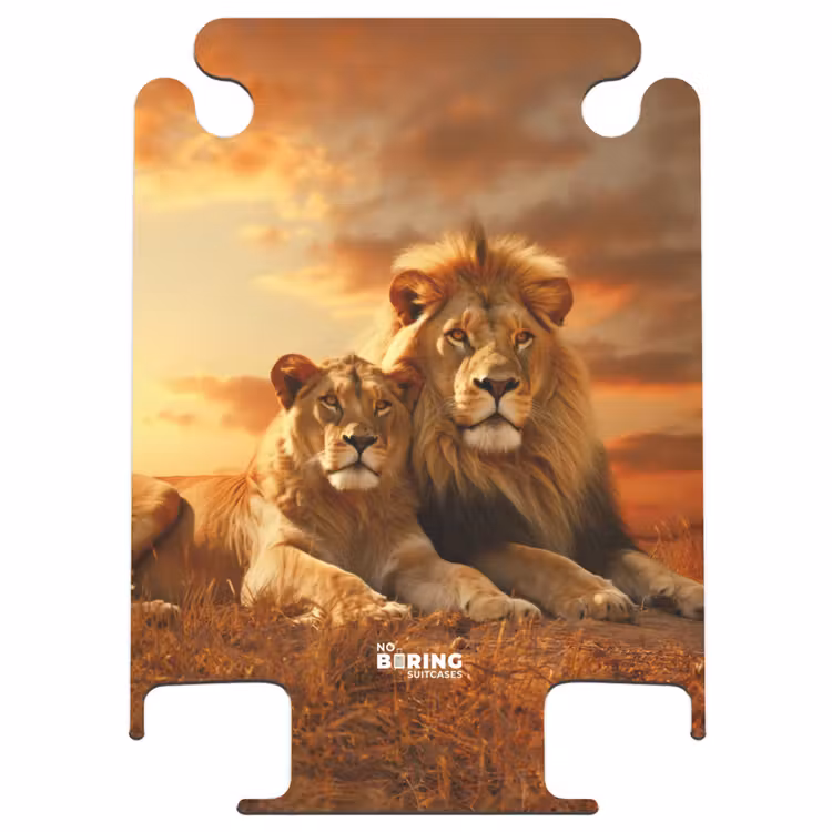 CaseSwap™ - Zwei braune Löwen — 1