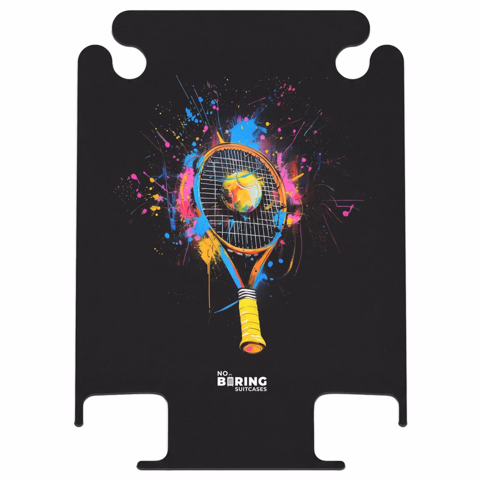 CaseSwap™ - Bunter Tennisschläger mit Ball — 1