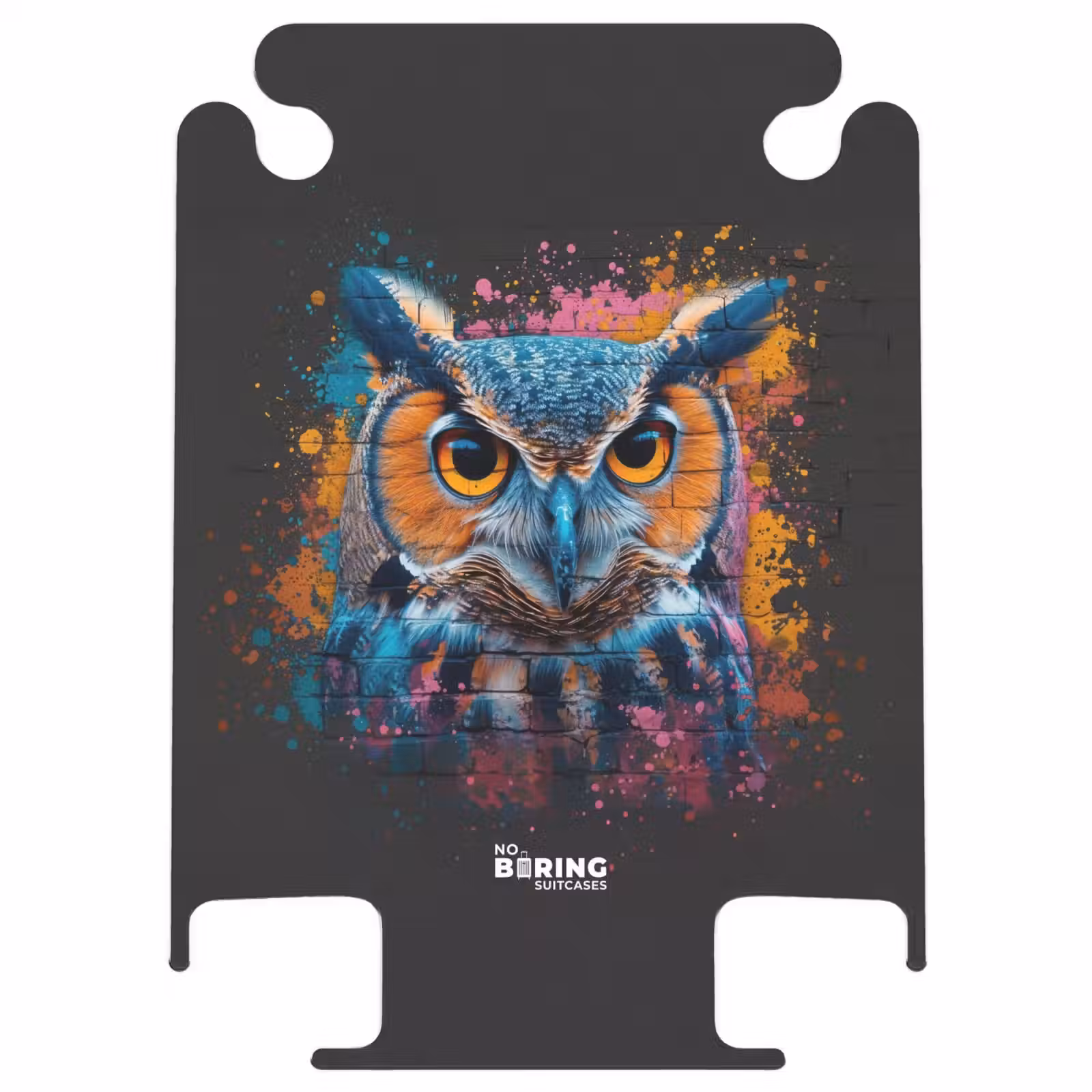 CaseSwap™ - Eule im bunten Graffiti-Stil — 1