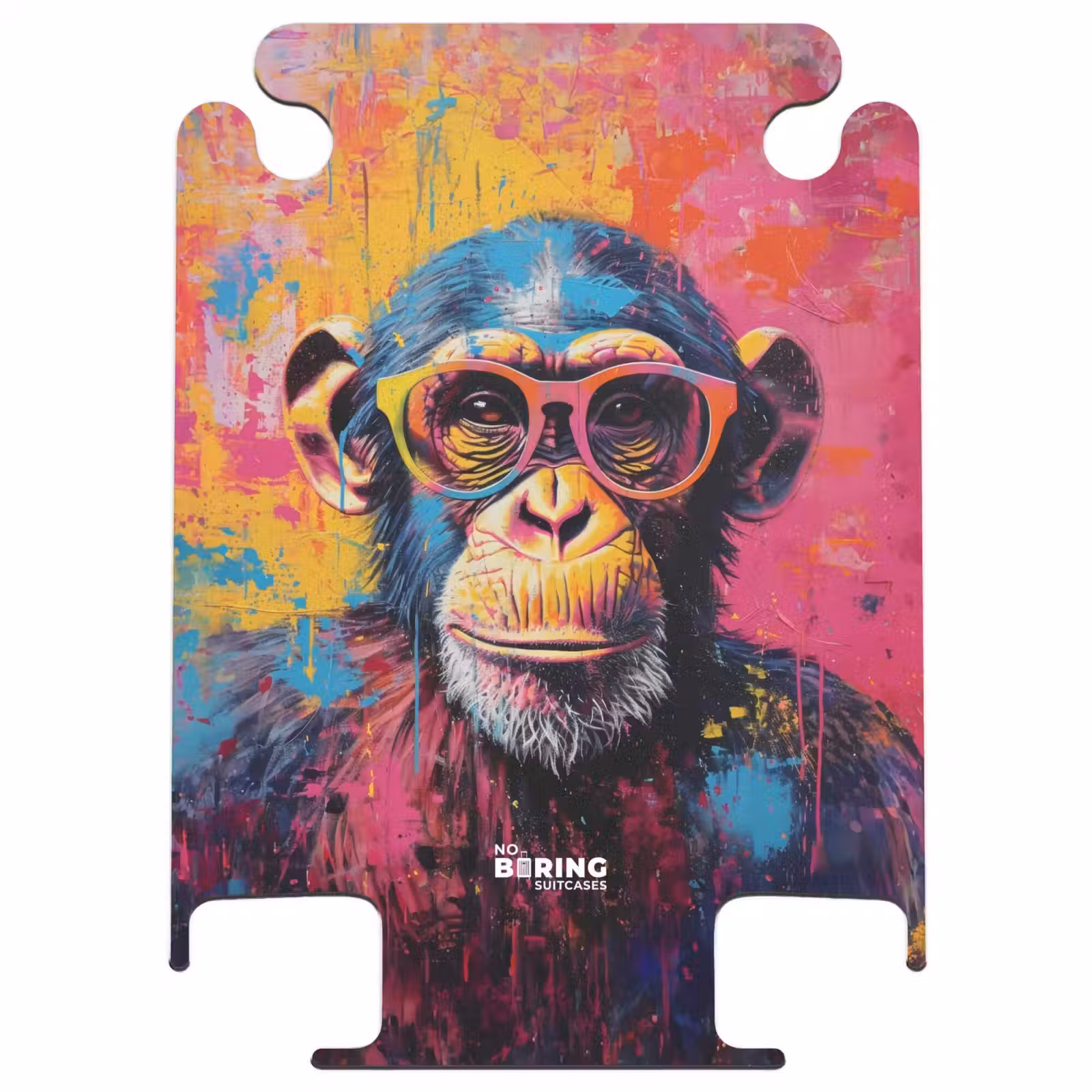 CaseSwap™ - Schimpanse mit Brille im Graffiti-Stil — 1