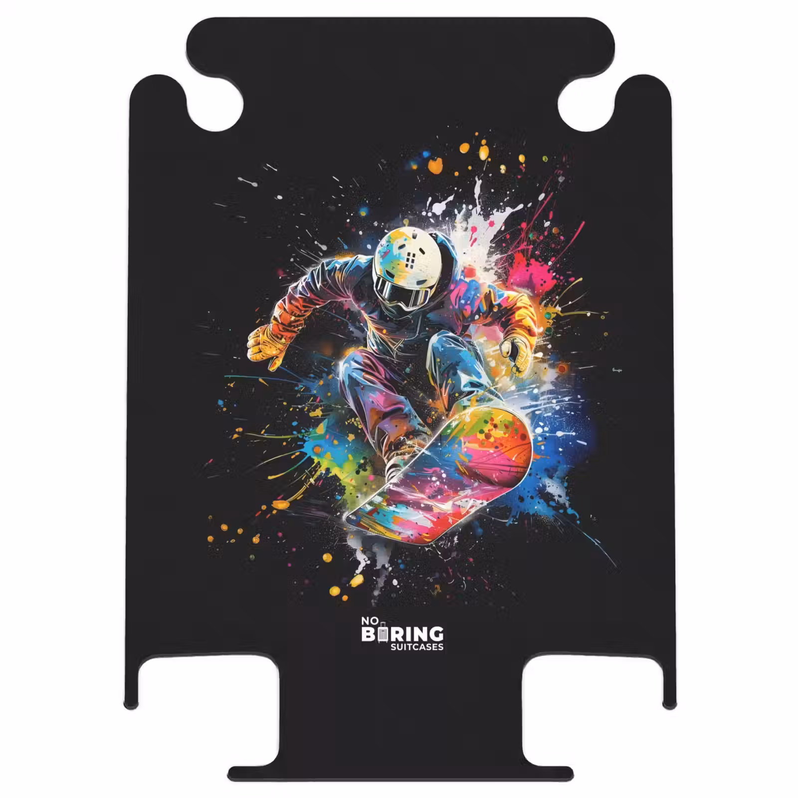 CaseSwap™ - Snowboarder mit Graffiti — 1