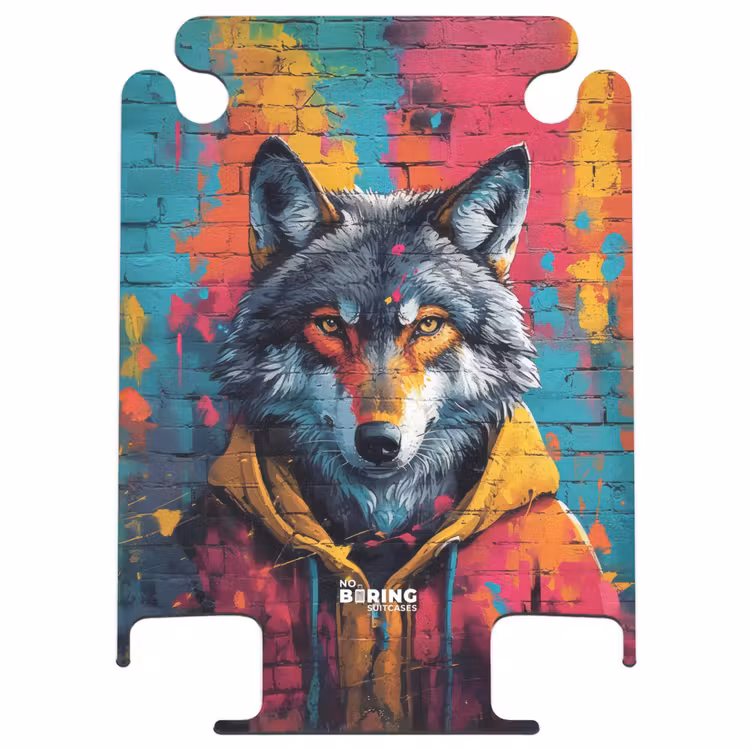 CaseSwap™ - Bunter Fuchs mit Fell im Graffiti-Stil — 1