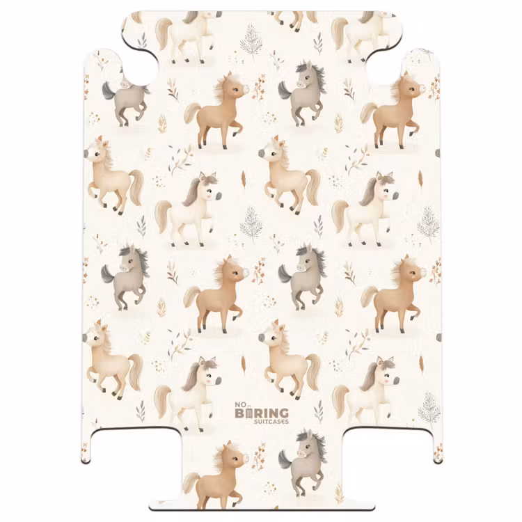 CaseSwap™ - Muster der Fohlen in den Farben beige und braun — 1