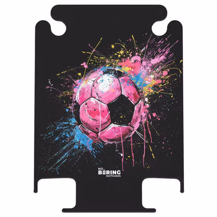 CaseSwap™ - Rosa Fußball mit Graffiti — 1