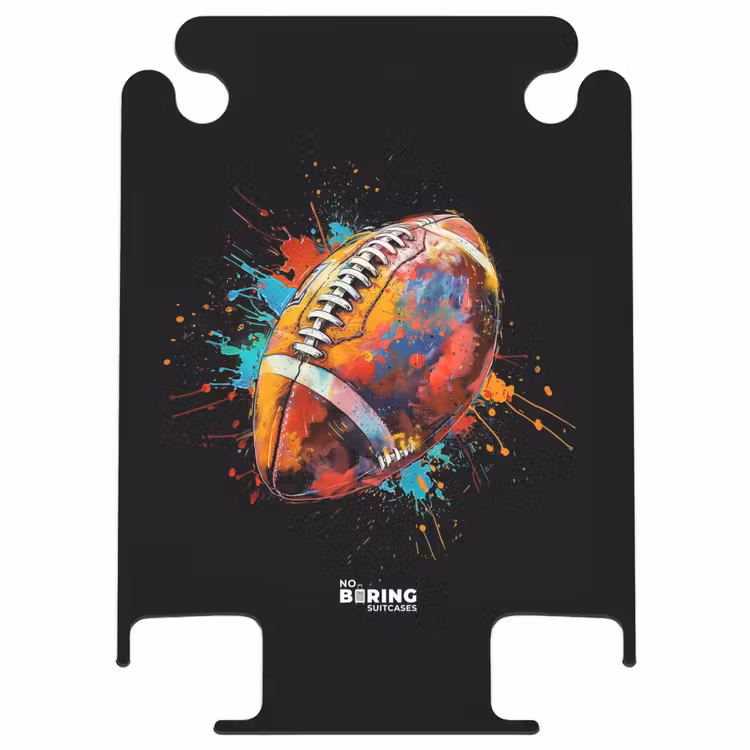 CaseSwap™ - Rugbyball mit buntem Graffiti — 1