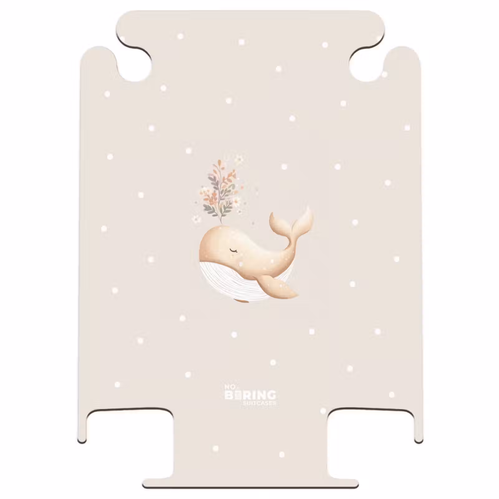 CaseSwap - Beigefarbener Wal in einem Meer von Blumen — 1