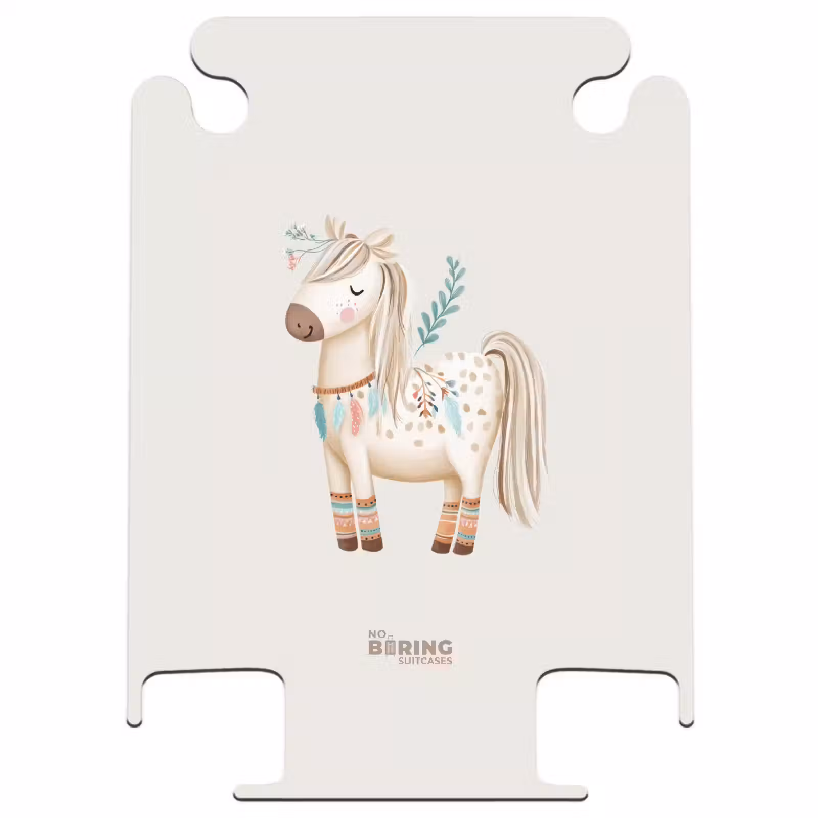 CaseSwap™ - Böhmisches Pferd in Beigetönen — 1