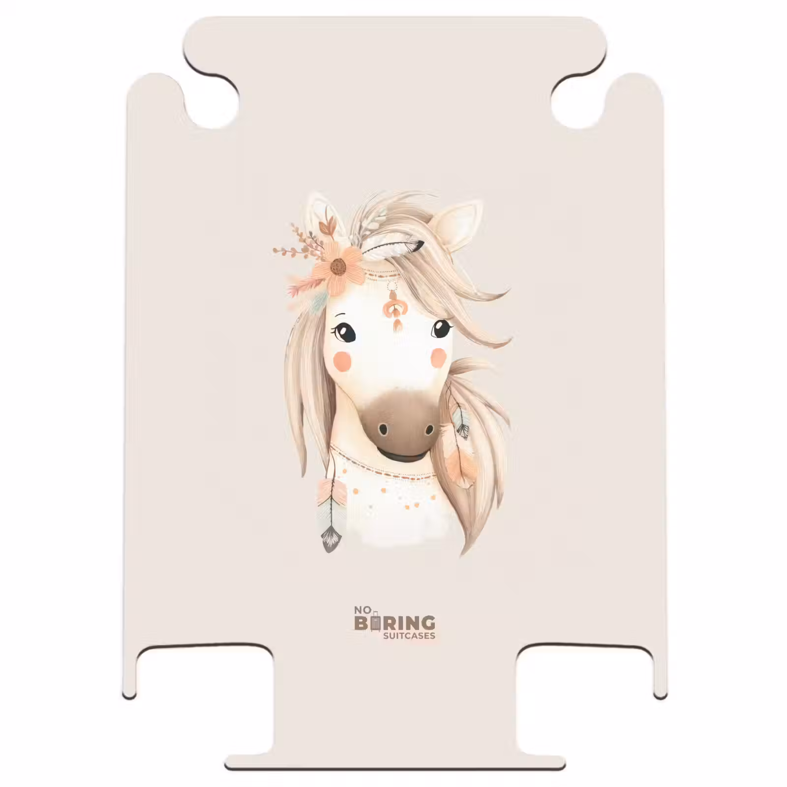 CaseSwap™ - Böhmisches Pferd in Pastellfarben — 1