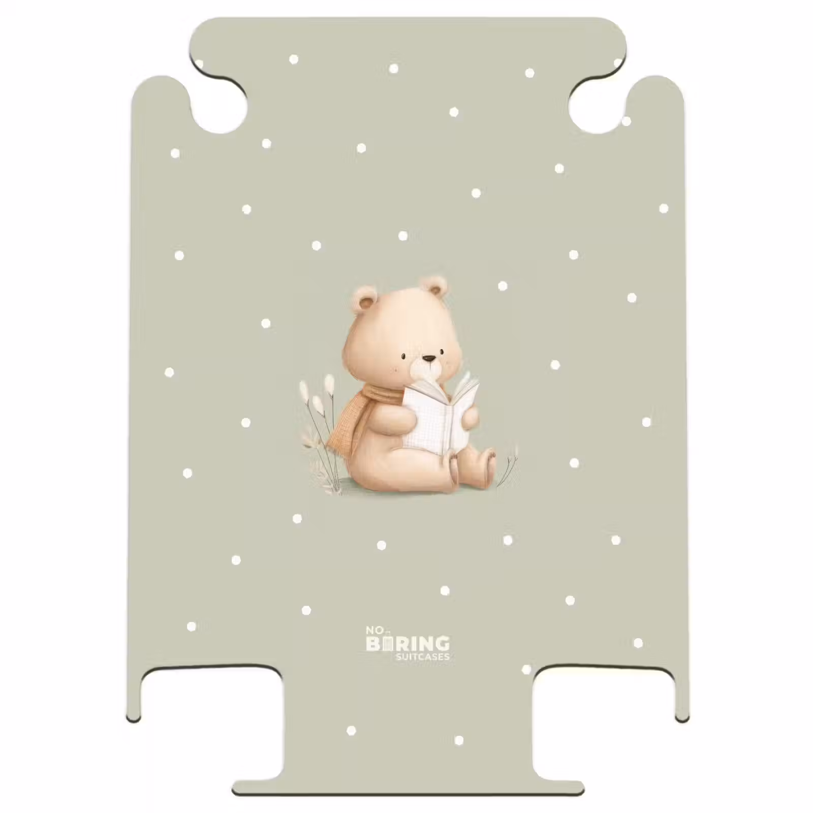 CaseSwap - Ein Braunbär liest ein Buch - Grün — 1