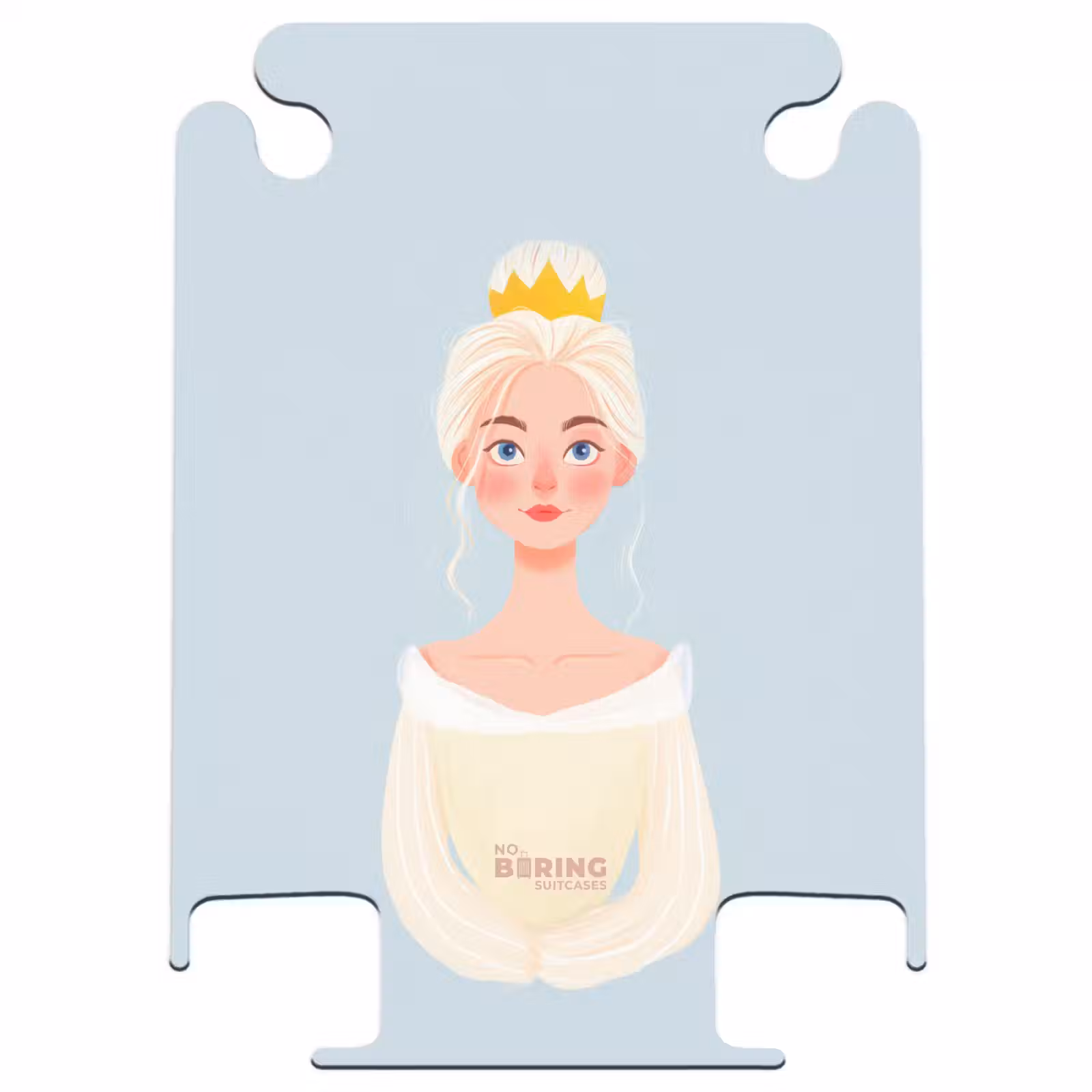 CaseSwap™ - Prinzessin mit goldener Krone - Blau — 1