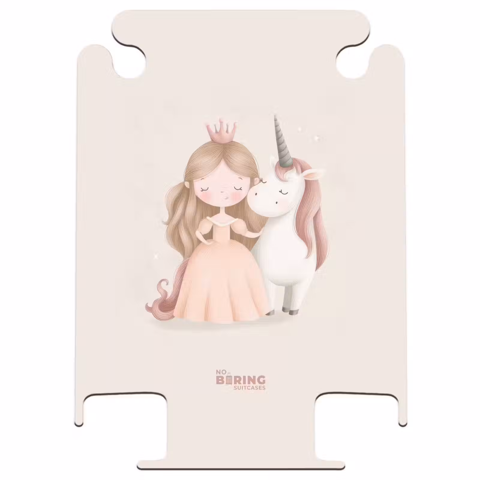 CaseSwap™ - Prinzessin und ein Einhorn in Pastellfarben — 1