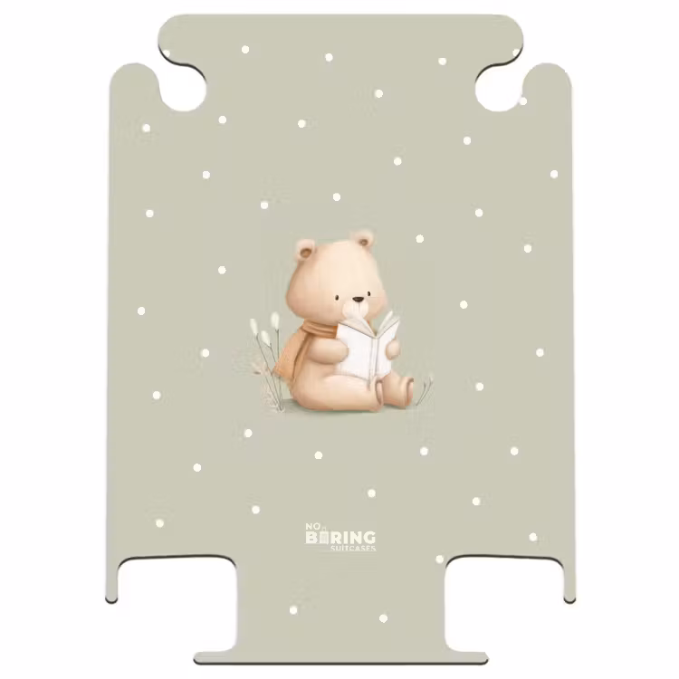 CaseSwap - Ein Braunbär liest ein Buch - Grün — 1