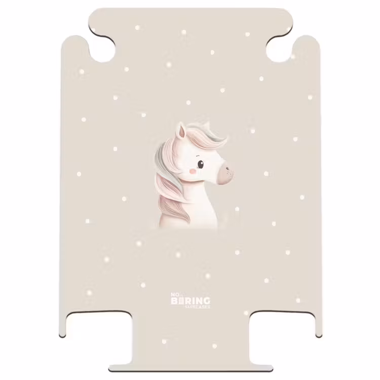 CaseSwap™ - Einhorn umgeben von Tupfen in Beigetönen — 1