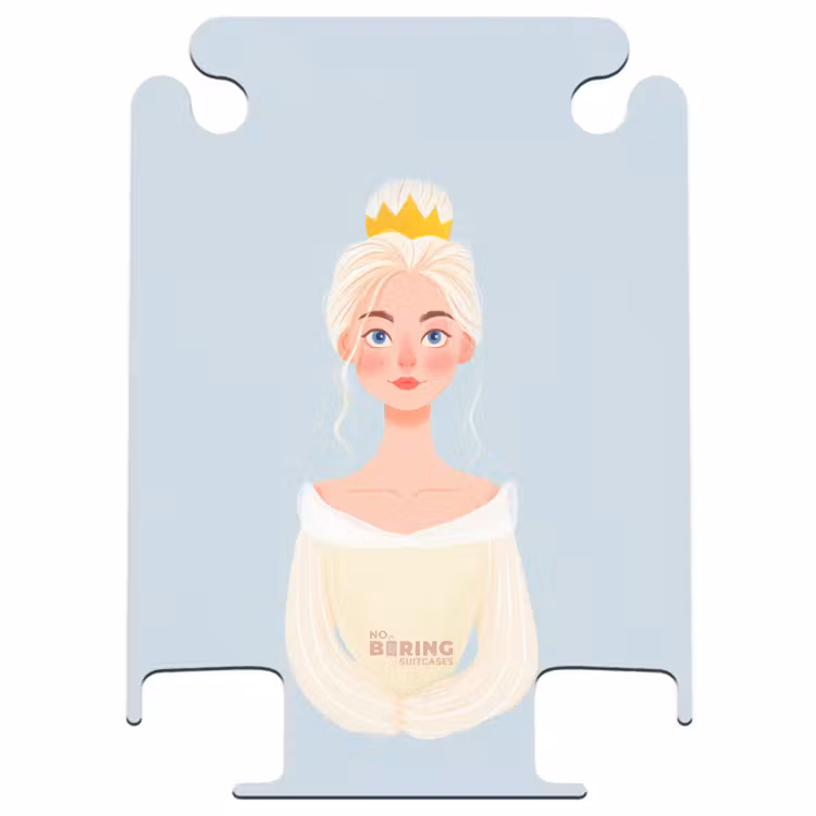 CaseSwap™ - Prinzessin mit goldener Krone - Blau — 1