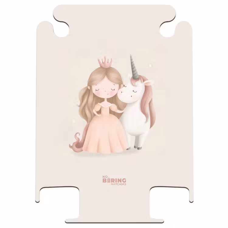CaseSwap™ - Prinzessin und ein Einhorn in Pastellfarben — 1