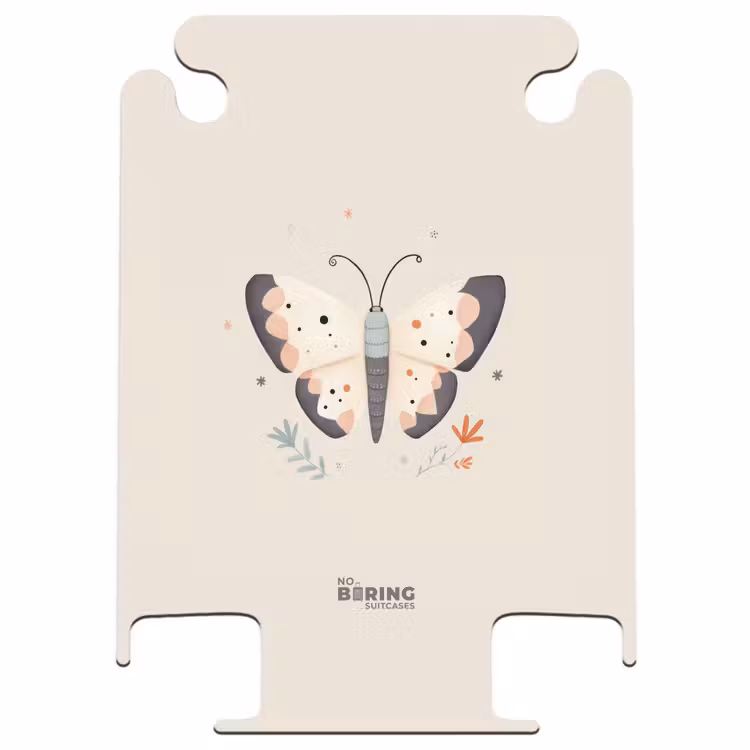 CaseSwap™ - Schmetterling in neutralen Pastellfarben — 1