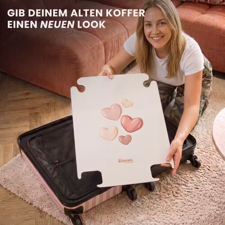 CaseSwap - Schwebende Herzen in zarten Rot- und Rosatönen — 3