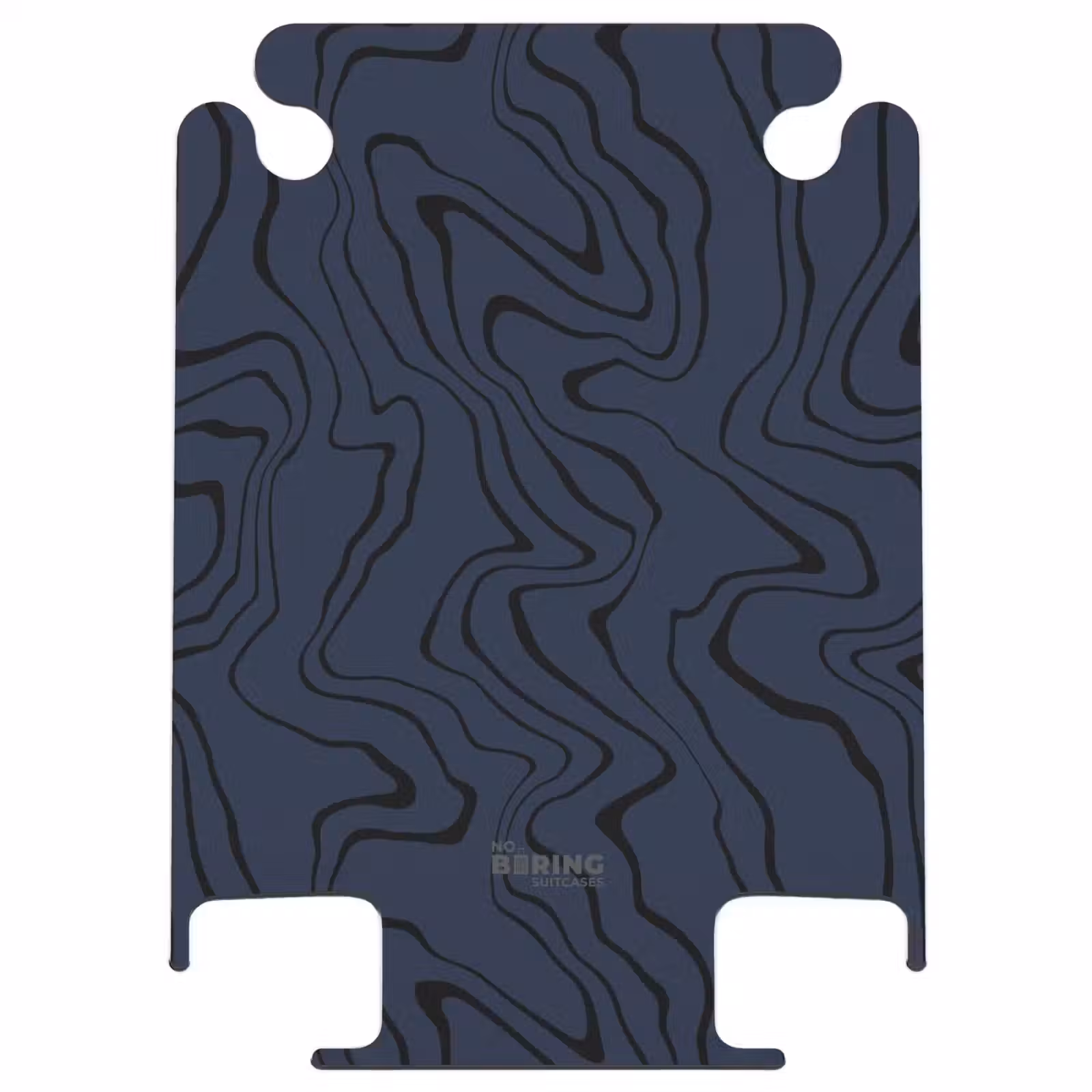 CaseSwap - Dunkelblauer Hintergrund mit abstrakten schwarzen Linien — 1