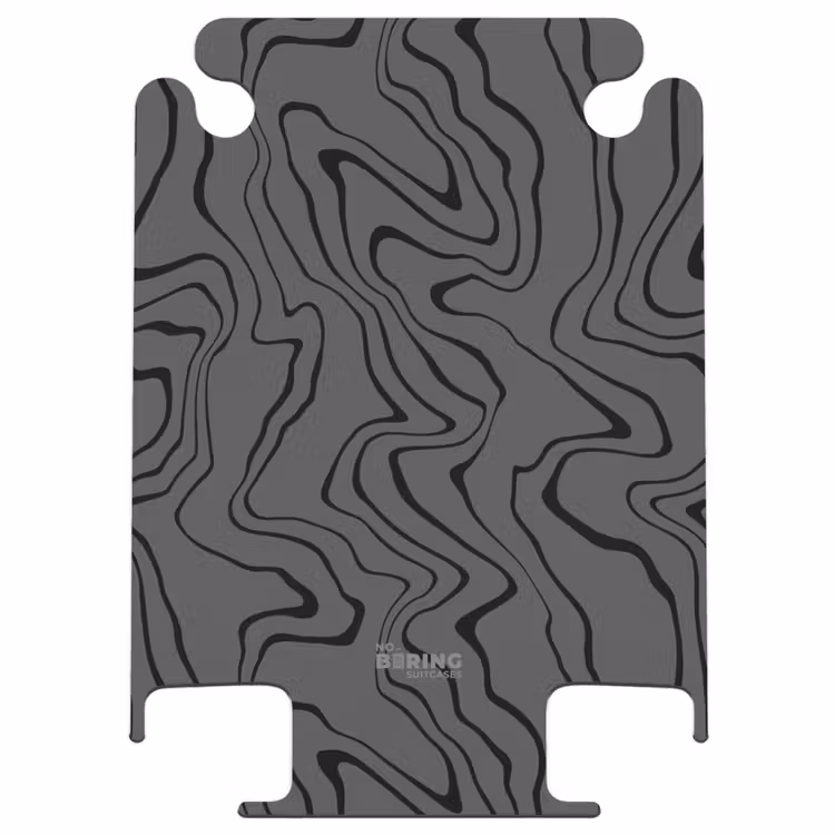CaseSwap™ - Grauer Hintergrund mit abstrakten schwarzen Linien — 1