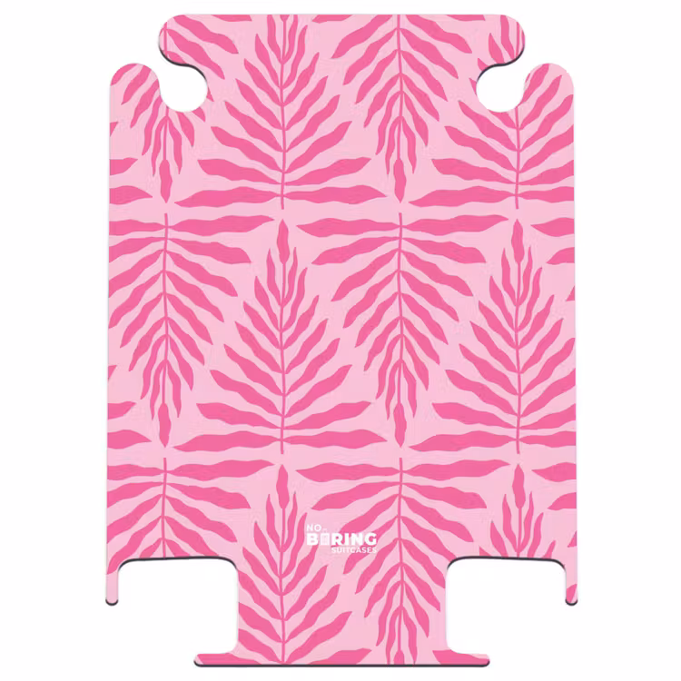 CaseSwap™ - Muster aus Blättern in hellem und dunklem Rosa — 1