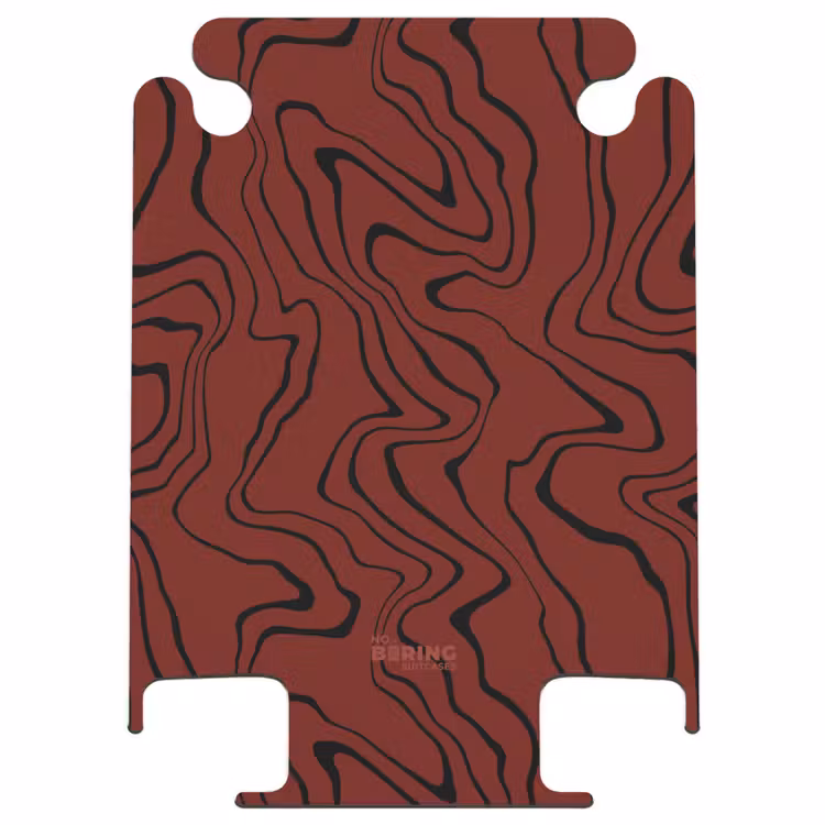 CaseSwap™ - Roter Hintergrund mit abstrakten schwarzen Linien — 1
