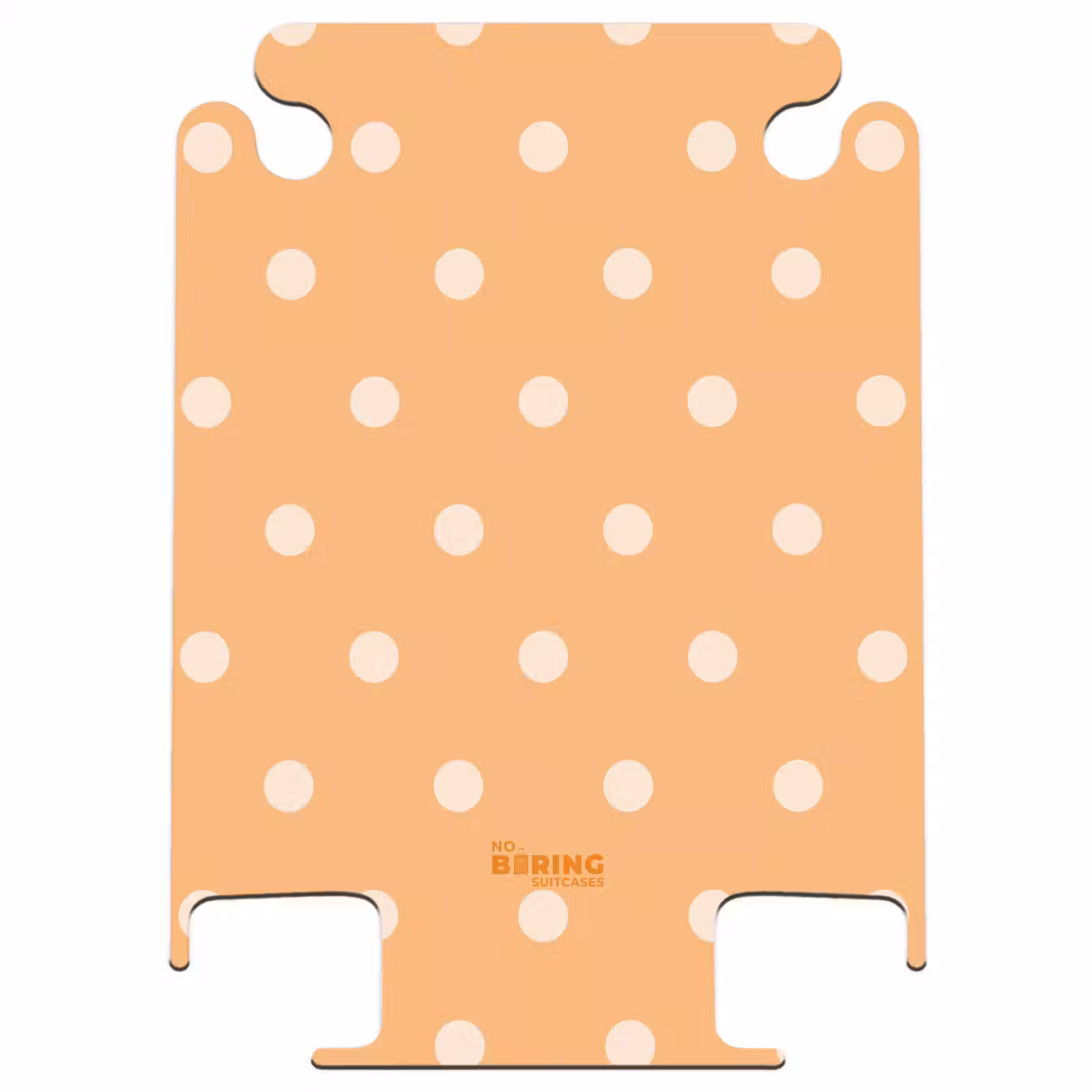 CaseSwap™ - Orangefarbenes Tupfenmuster — 1