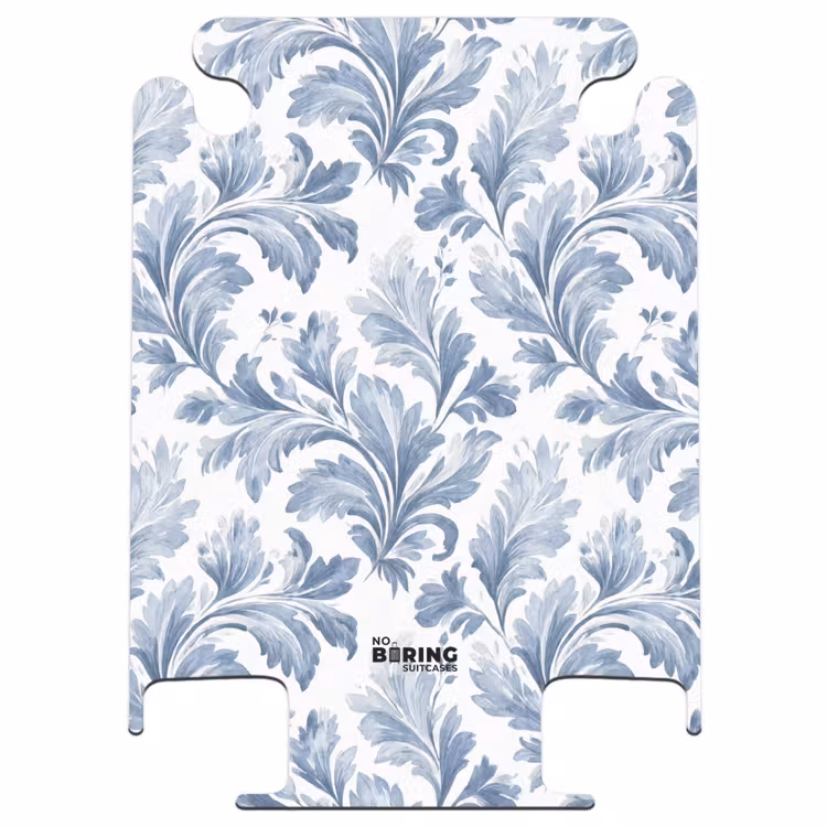 CaseSwap™ - Barockes Blattmuster blau — 1