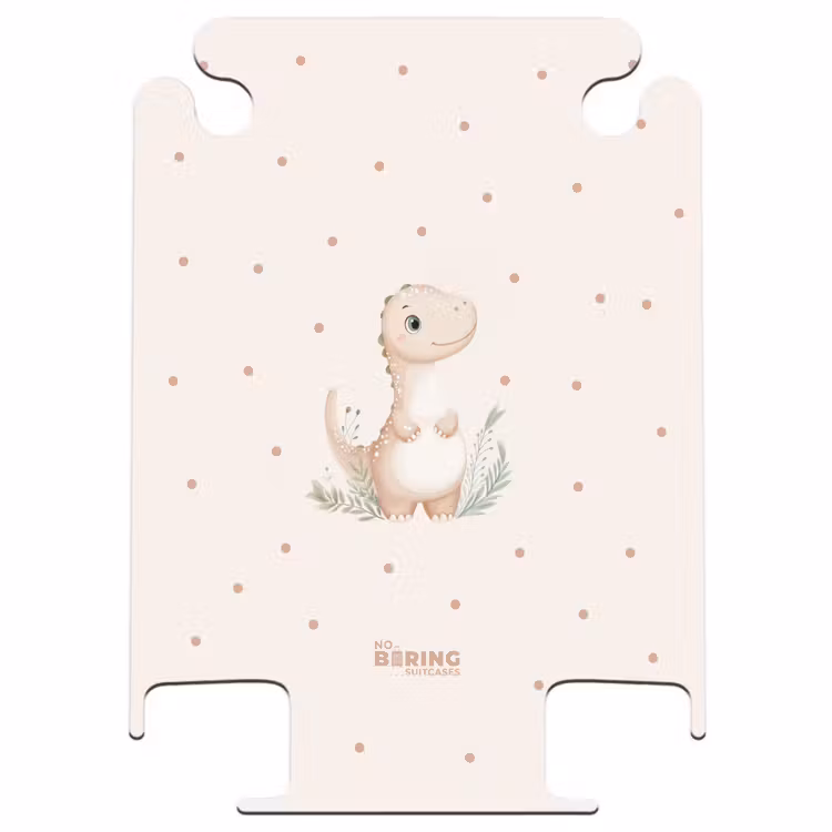 CaseSwap™ - Beigefarbener Dino auf getupftem Hintergrund — 1