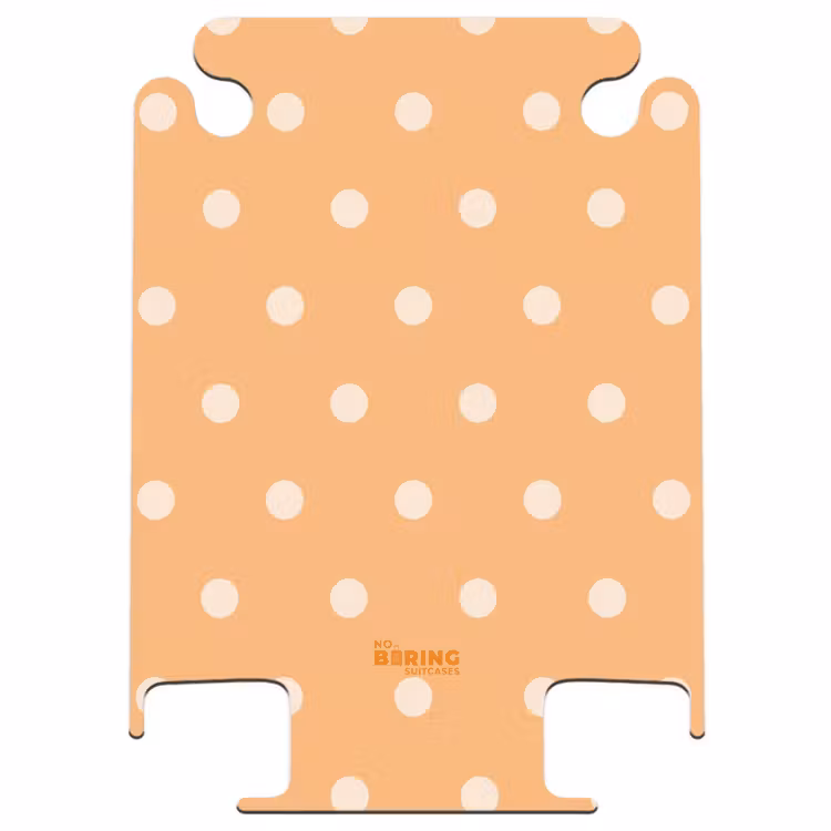 CaseSwap™ - Orangefarbenes Tupfenmuster — 1
