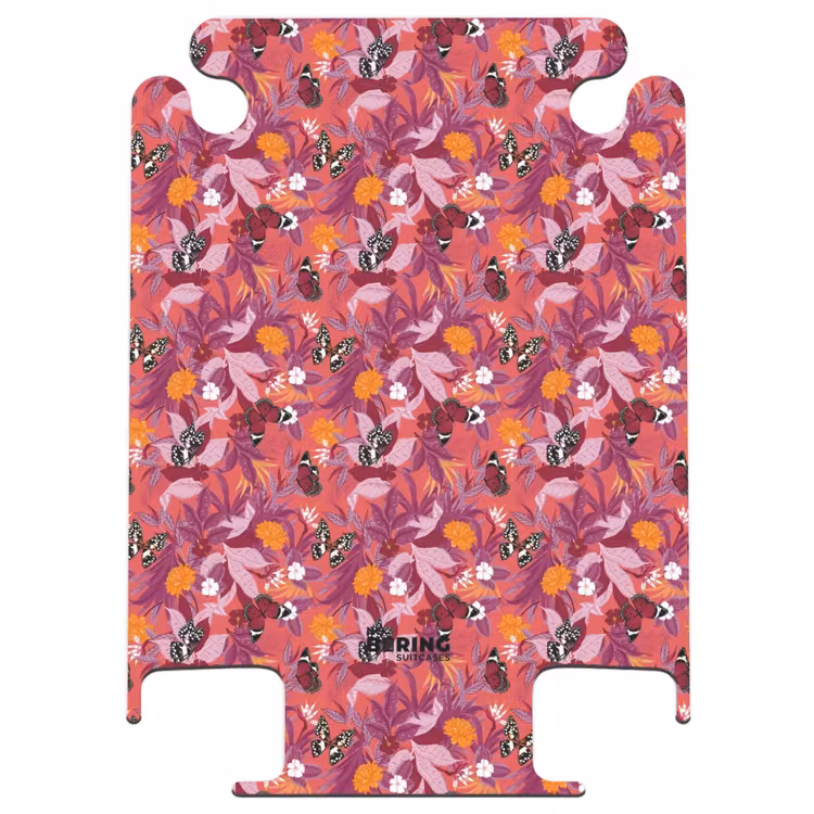 CaseSwap™ - Tropisches Schmetterlingsmuster dunkelrosa — 1