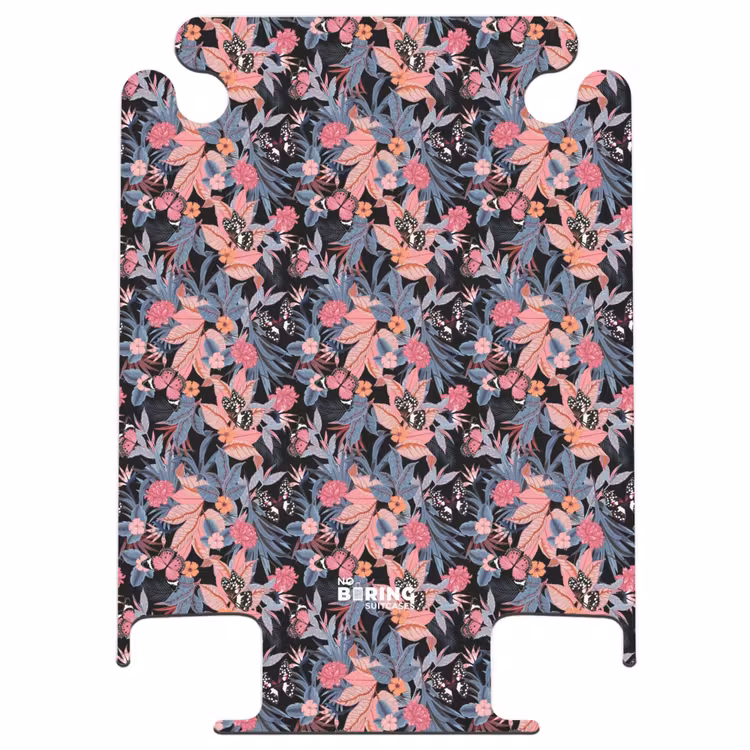 CaseSwap™ - Tropisches Schmetterlingsmuster rosa blau — 1