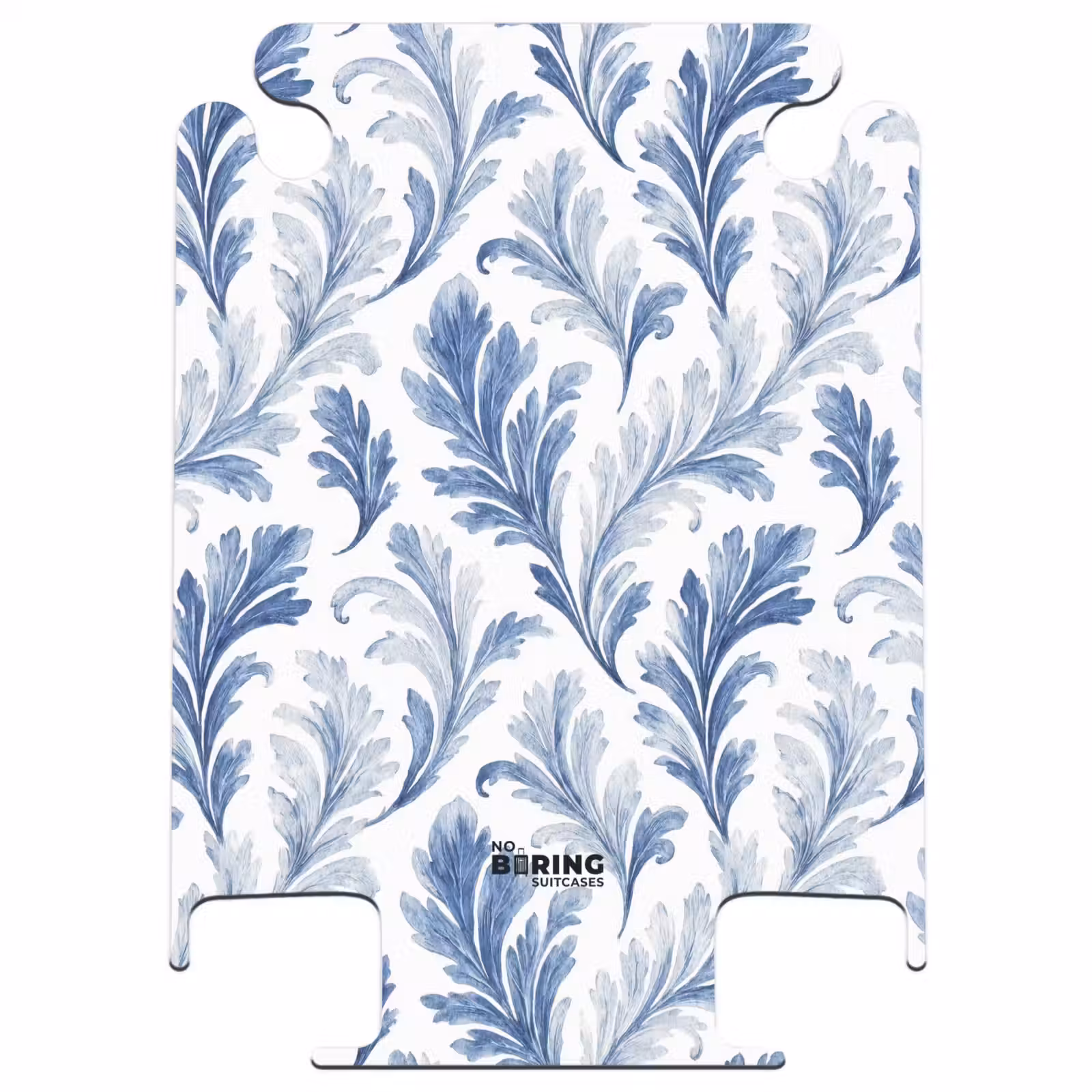 CaseSwap™ - Barockes Blattmuster blau — 1