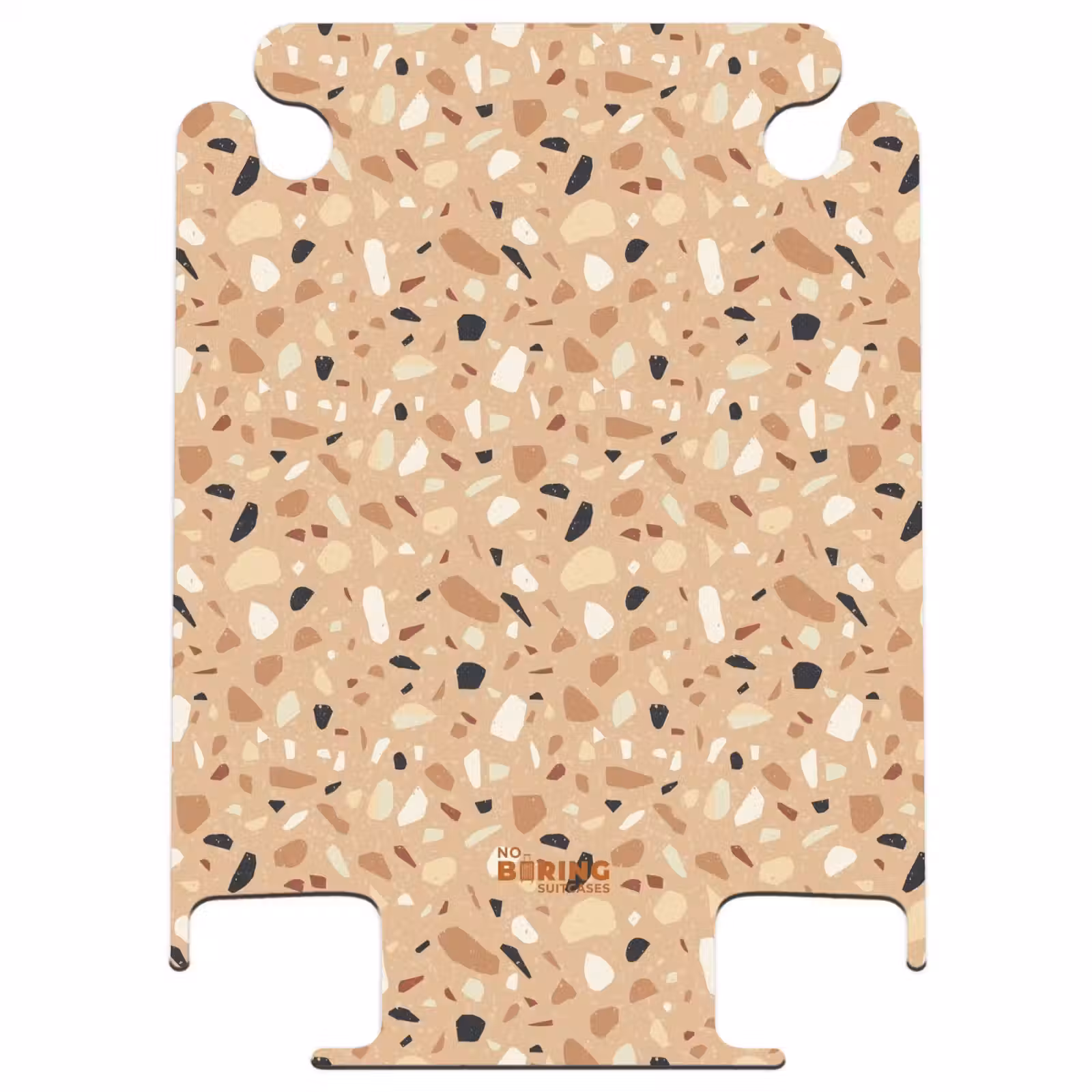 CaseSwap™ - Terrazzo-Muster bunt braun — 1