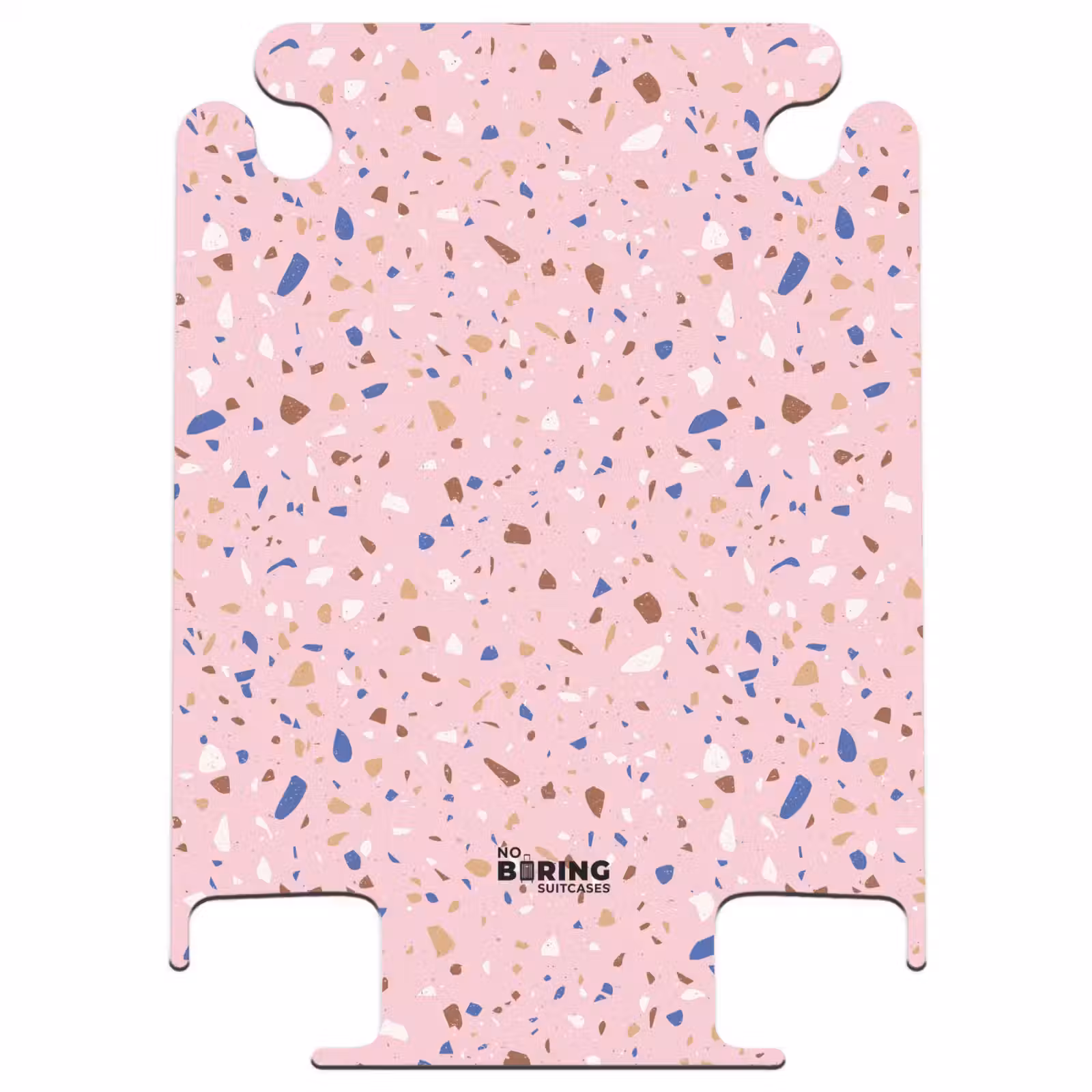 CaseSwap™ - Terrazzo-Muster mehrfarbig rosa und blau — 1