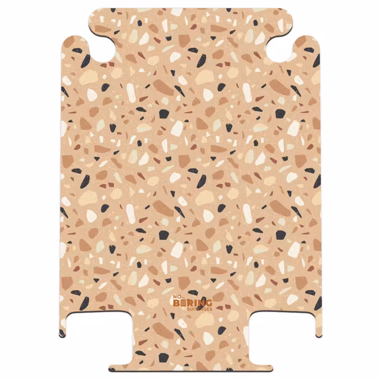 CaseSwap™ - Terrazzo-Muster bunt braun — 1