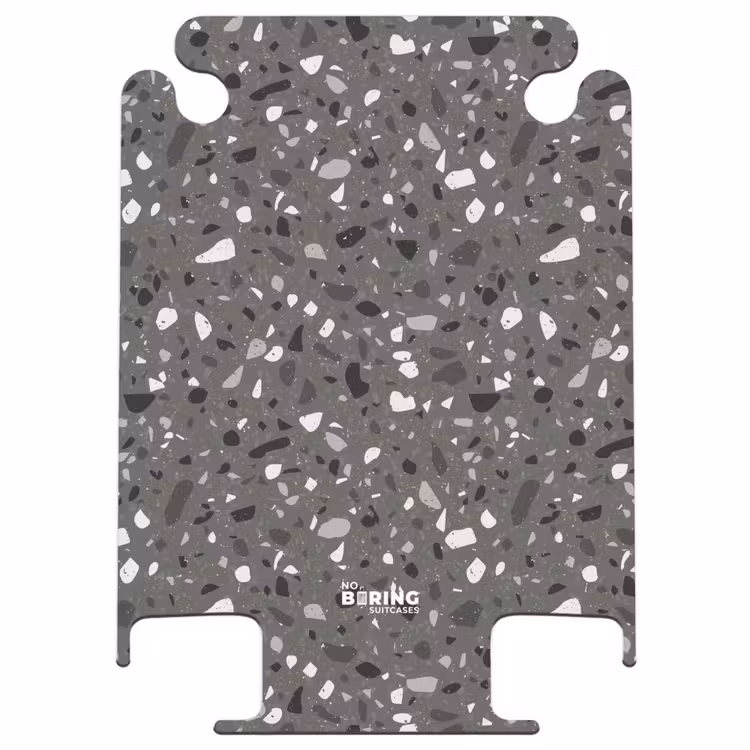 CaseSwap™ - Terrazzo-Muster mehrfarbig dunkelgrau — 1