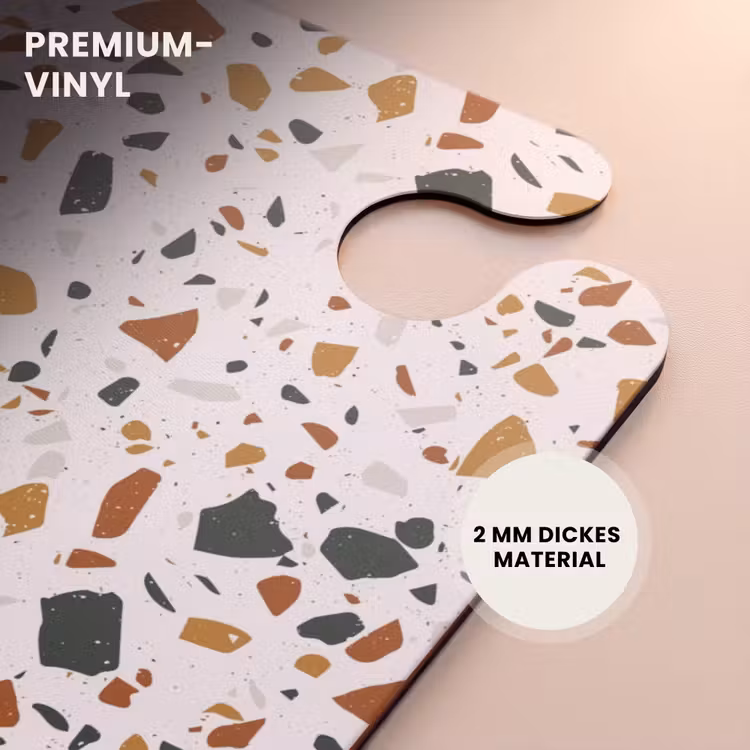 CaseSwap - Terrazzo-Muster rost-ocker — 6