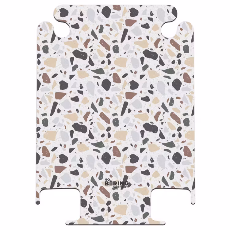 CaseSwap™ - Terrazzo naturfarbenes Muster — 1