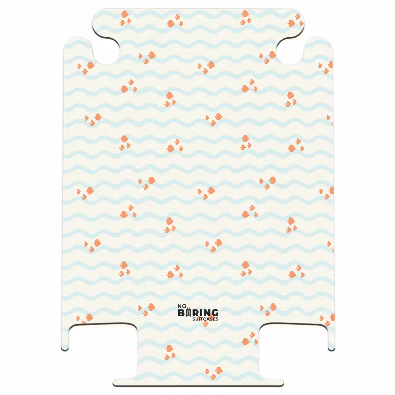 CaseSwap™ - Meer mit Fischmuster orange blau — 1