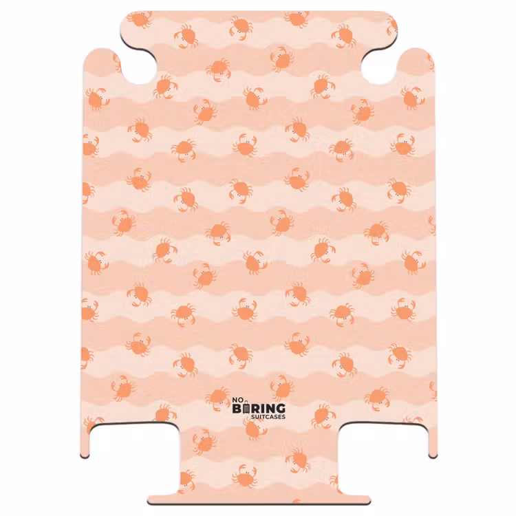 CaseSwap™ - Krabbenmuster rosa orange — 1
