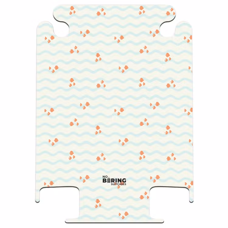 CaseSwap™ - Meer mit Fischmuster orange blau — 1