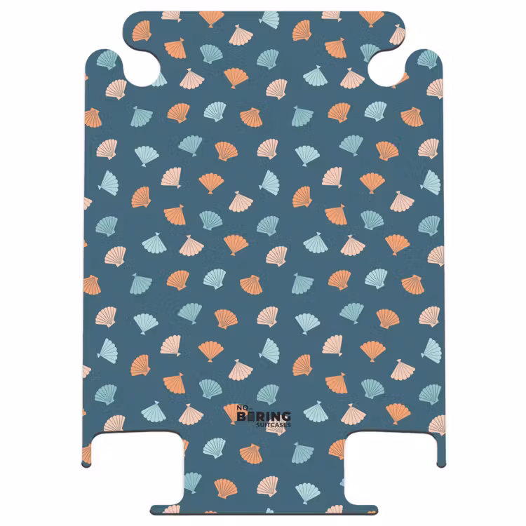 CaseSwap - Muschelmuster blau orange — 1