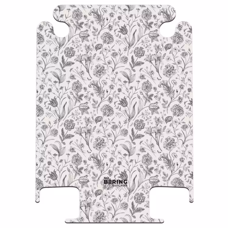 CaseSwap™ - Klassisches florales Muster in Schwarz und Weiß — 1