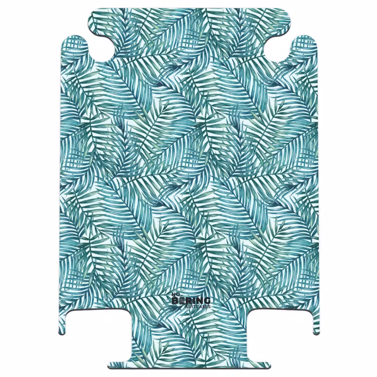 CaseSwap™ - Palmenblätter Muster bunt blau — 1